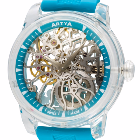 ARTYA YAS SHAMS FULL SAPPHIRE CASE SKELETON DIAL LIMITED EDITION 10 PIECES ABU DHABI 46MM