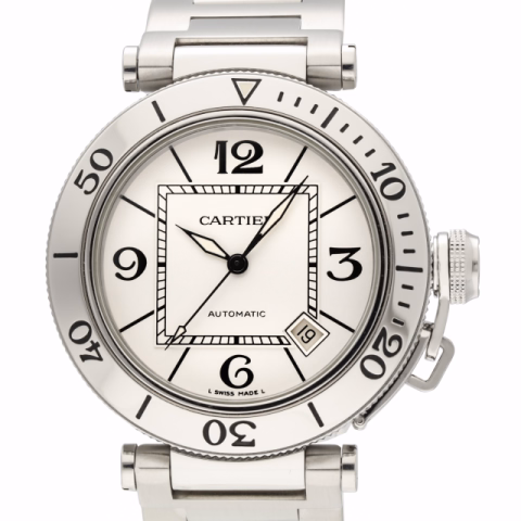 PASHA SEATIMER 2790 STAINLESS STEEL 40 MM FULL SET YEAR 2008