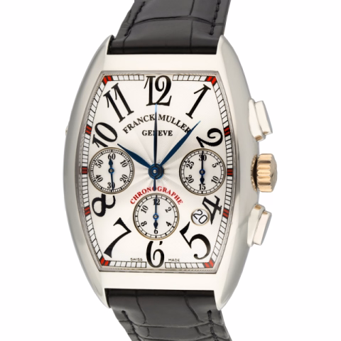 CHRONOGRAPH 7880CCAT STAINLESS STEEL SILVER DIAL 35MM FULL SET YEAR 2014