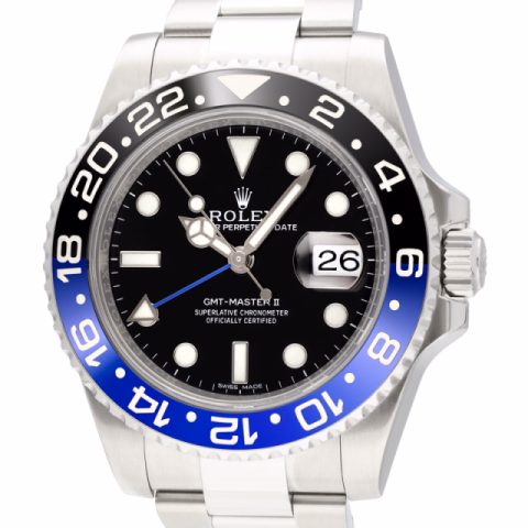 GMT MASTER II 116710BLNR STAINLESS STEEL BATMAN 40MM FULL SET YEAR 2013