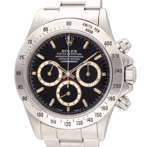 DAYTONA CHRONOGRAPH 16520 / N43xxxx ZENITH MOVEMENT INVERTED 6 STAINLESS STEEL YEAR 1992