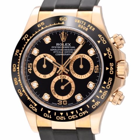 DAYTONA 116515LN ROSE GOLD 40 MM FULL SET PRE-OWNED YEAR 2022
