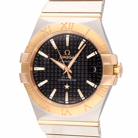CONSTELLATION 123.20.35.20.01.001 STAINLESS STEEL ROSE GOLD 18KT FULL SET