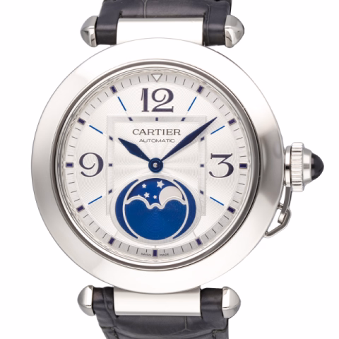 PASHA WSPA0030 STAINLESS STEEL MOONPHASE 41MM FULL SET YEAR 2024
