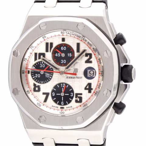 OFFSHORE 26170ST.OO.1000ST.01 STAINLESS STEEL PANDA DIAL 42MM FULL SET YEAR 2014