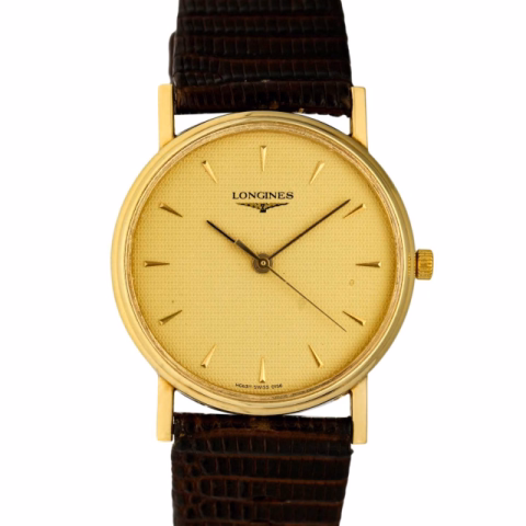VINTAGE LADY IN YELLOW GOLD 18KT 26MM MANUAL WINDING
