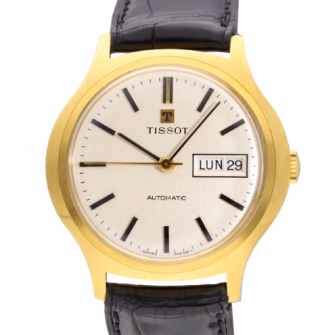 TISSOT VINTAGE 162-36008 GOLD-PLATED 35 MM YEAR 1980