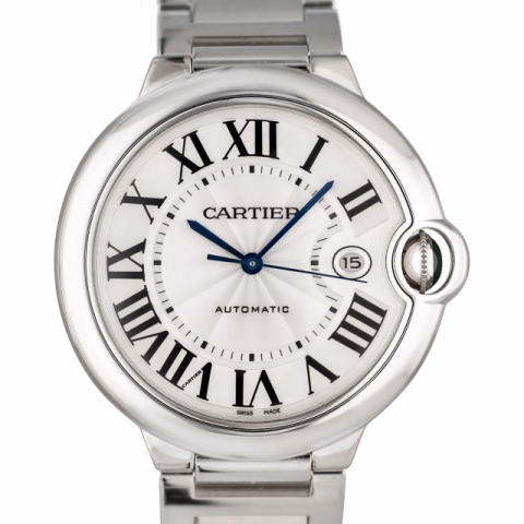 CARTIER BALLONBLEU 300082607NX WHITE GOLD 42 MM FULL SET YEAR 2008