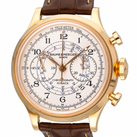 CAPELAND FLYBACK CHRONOGRAPH M0A10007 ROSE GOLD 18KT FULL SET BRAND NEW 2013 44MM