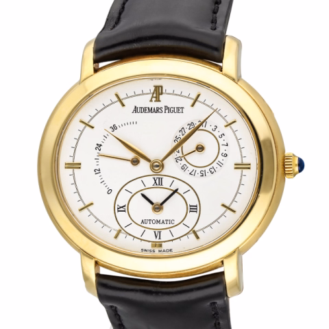 MILLENARY DUAL TIME 25778BA.00.D001CR.01 YELLOW GOLD 39MM