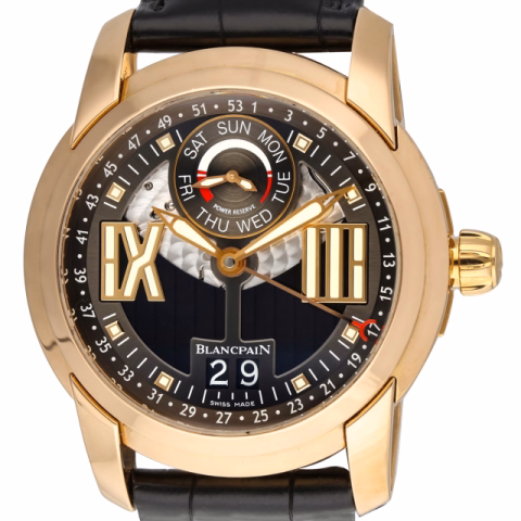 Blancpain L-Evolution Semainier Grande Date 8 Jours 8837-3630-53B ROSE GOLD 18KT