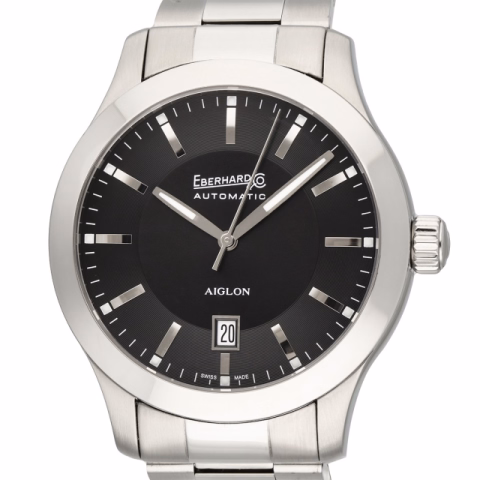 EBERHARD AIGLON 41030 STAINLESS STEEL 41 MM FULL SET YEAR 2016