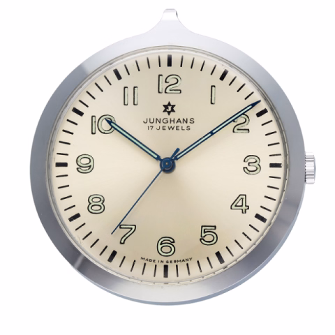 POCKET WATCH JUNGHANS MANUAL WINDING STEEL 44MM