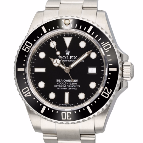 SEA DWELLER 4000 116600 STAINLESS STEEL 40MM FULL SET 2014