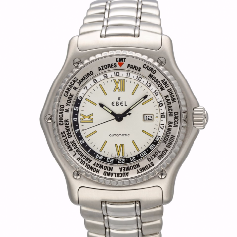 EBEL VOYAGER 9124341 STAINLESS STEEL 40 MM