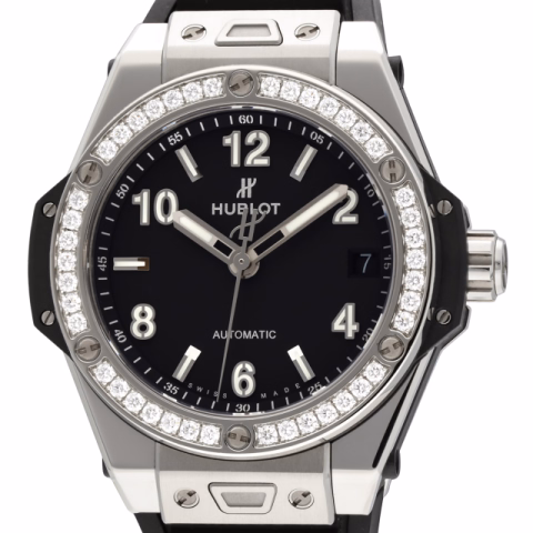 BIG BANG ONE CLICK 465.SX.1170.RX.1204 STAINLESS STEEL 39MM FULL SET 2019