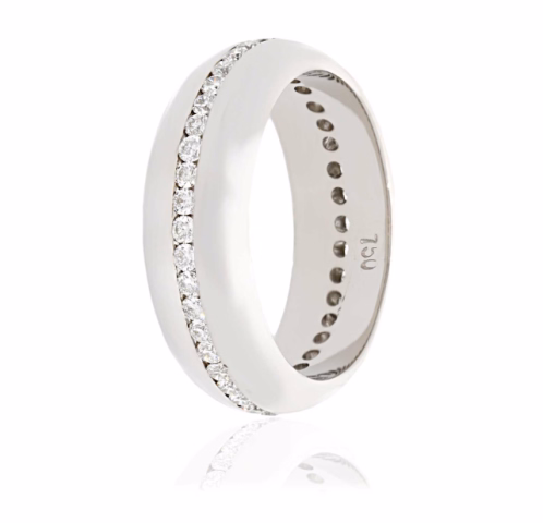 RING WHITE GOLD 18KT DIAMONDS 1.5ct 