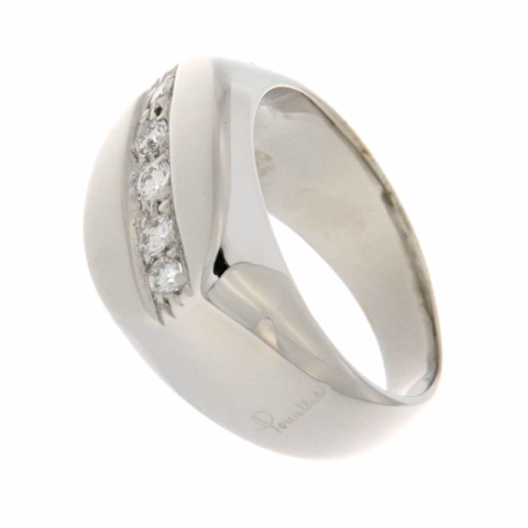 POMELLATO DIAMOND WHITE GOLD RING