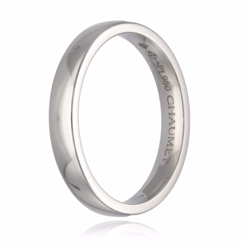 CHAUMET SOLITAIRE 080303 PLATINUM DIAMOND 0.02ct G / VS SIZE 21 / 61