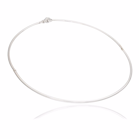 NECKLACE WHITE GOLD 18KT 14.6GR