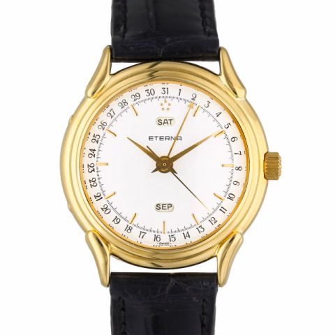 ETERNA MATIC HISTORIQUE 400.2148.685 YELLOW GOLD 34 MM