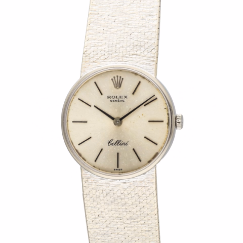 CELLINI 3810 WHITE GOLD 18KT MANUAL WINDING 24MM YEAR 1972