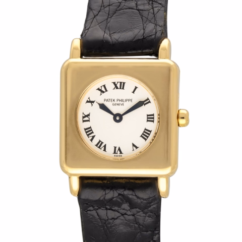 LADY'S GONDOLO 4867J AUTOMATIC YELLOW GOLD 18KT YEAR 1990'S 25X25MM