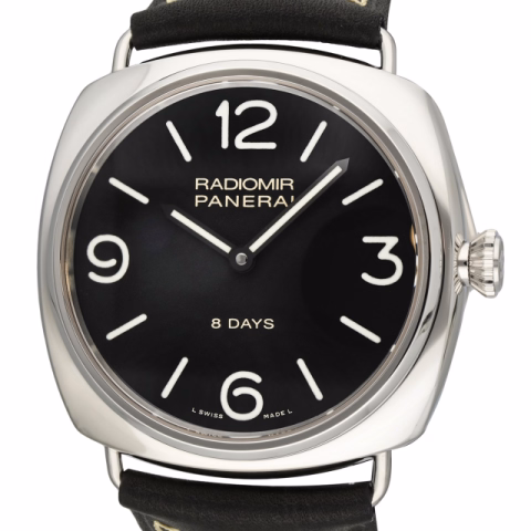RADIOMIR 8 DAY'S PAM00610 STEEL LEATHER BRACELET FULL SET YEAR 2018 45MM