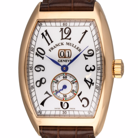 FRANCK MULLER ITALIADATE 7880S6GGAT ROSE GOLD 36 MM FULL SET 