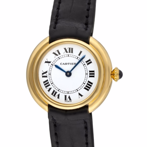 CARTIER VENDOME 6708 YELLOW GOLD 26 MM YEAR 1970