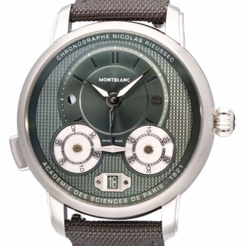STAR LEGACY NICOLAS RIEUSSEC CHRONOGRAPH MB132947 STAINLESS STEEL 43 MM FULL SET NEW 