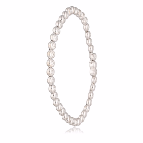 BRACELET WHITE GOLD D 1.40CT WEIGHT 15.25 GR LENGHT 19 CM