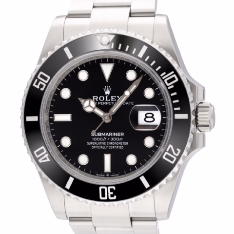 SUBMARINER 126610LN STAINLESS STEEL 41 MM FULL SET YEAR 2023