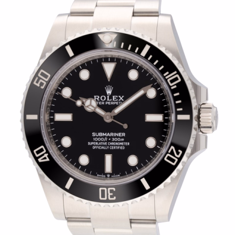 SUBMARINER 124060 STAINLESS STEEL 41 MM FULL SET NEW YEAR 2026