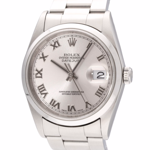 DATEJUST 16200 STAINLESS STEEL 36 MM FULL SET YEAR 2004