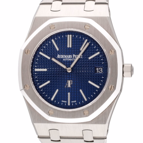 ROYAL OAK JUMBO EXTRA-THIN 15200ST.OO1240ST.01 STAINLESS STEEL 39 MM FULL SET 