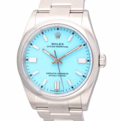 OYSTER PERPETUAL "TIFFANY" 126000 STAINLESS STEEL 36 MM FULL SET YEAR 2026