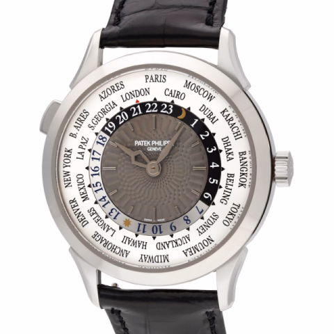 PATEK PHILIPPE WORLD TIME 5230G-014 WHITE GOLD 38.5 MM FULL SET YEAR 2020