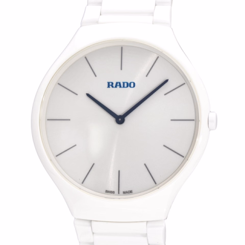 TRUE THINLINE L 01.140.0957.3.002/ R27957022 CERAMIC WHITE 39 MM FULL SET YEAR 2019