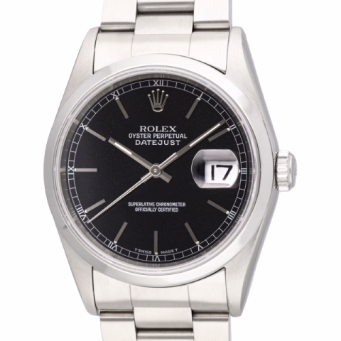 DATEJUST 16200 STAINLESS STEEL 36 MM 