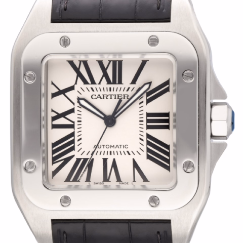 CARTIER SANTOS XL REF. 2656 STAINLESS STEEL 38 MM 