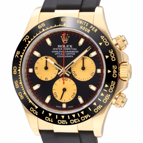 ROLEX DAYTONA PAUL NEWMAN 116518LN YELLOW GOLD 40 MM FULL SET YEAR 2020