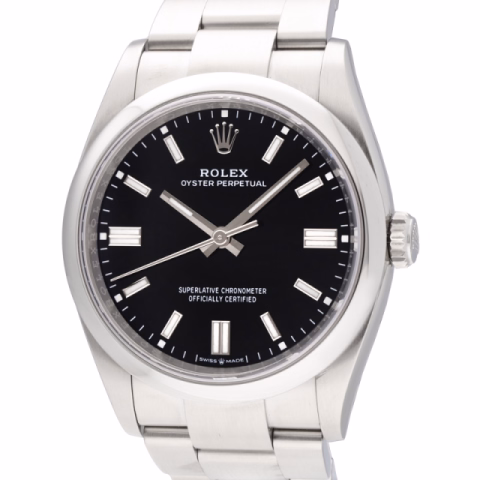OYSTER PERPETUAL 126000 STAINLESS STEEL 36 MM FULL SET YEAR 2025