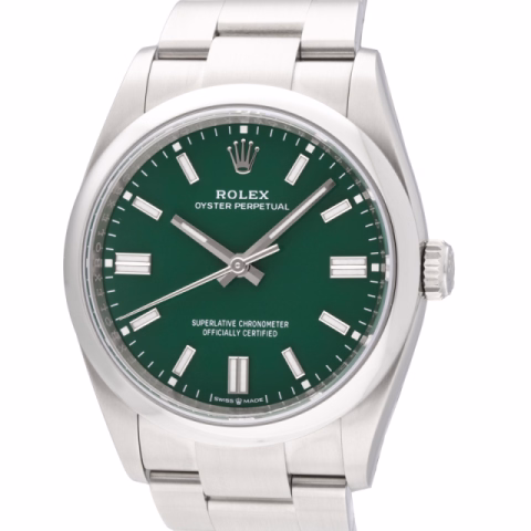 OYSTER PERPETUAL 126000 STAINLESS STEEL 36 MM FULL SET NEW YEAR 2026