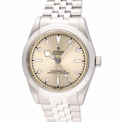 BLACK BAY 79600 STAINLESS STEEL  DIAL CHAMPAGNE AND DIAMONDS 31 MM FULL SET YEAR 2025