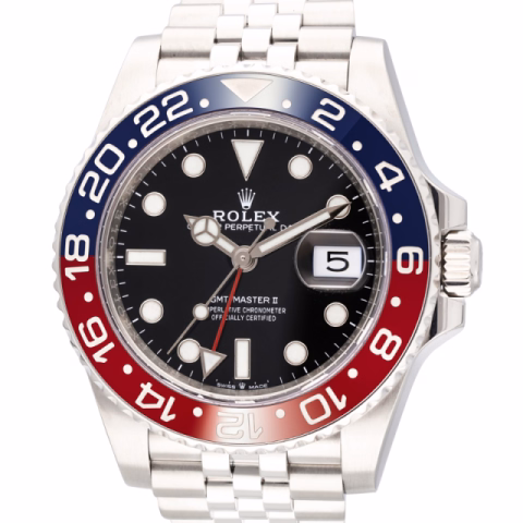 GMT II MASTER PEPSI 126710BLRO STAINLESS STEEL 40 MM FULL SET YEAR 2020
