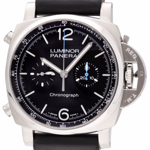 LUMINOR CHRONO PAM01109 STAINLESS STEEL 44 MM FULL SET YEAR 2024