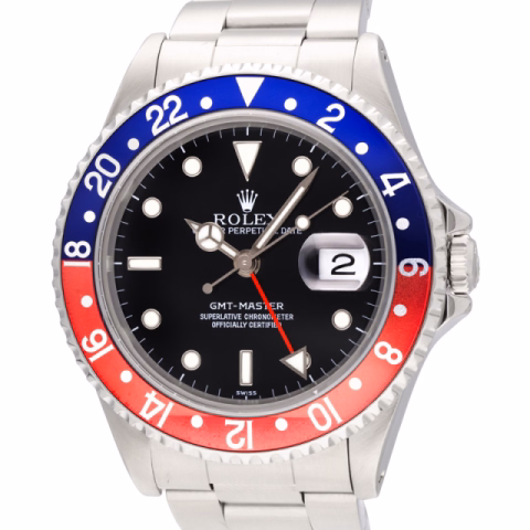 GMT II MASTER 16700 STAINLESS STEEL 40 MM ORIGINAL BOX SERVICE 2011