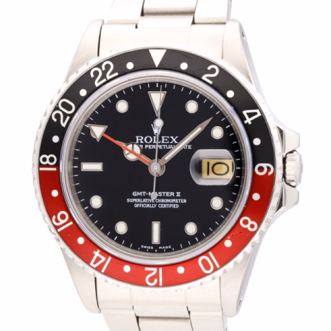 GMT II MASTER 16760 STAINLESS STEEL 40 MM 