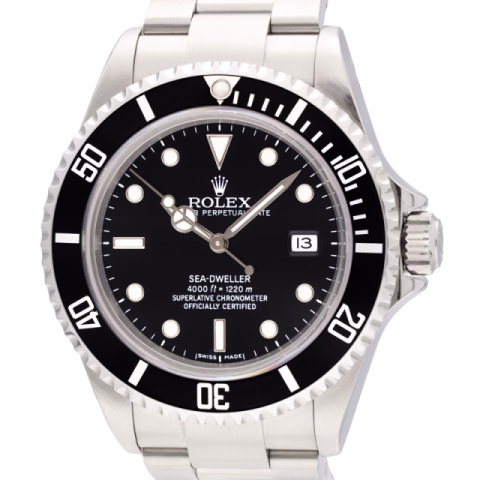SEA DWELLER 16600 STAINLESS STEEL 40 MM FULL SET YEAR 2008